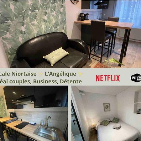 L'escale Niortaise - L'angélique - 10mn gare SNCF, 5 mn hyper centre Apartamento Exterior foto